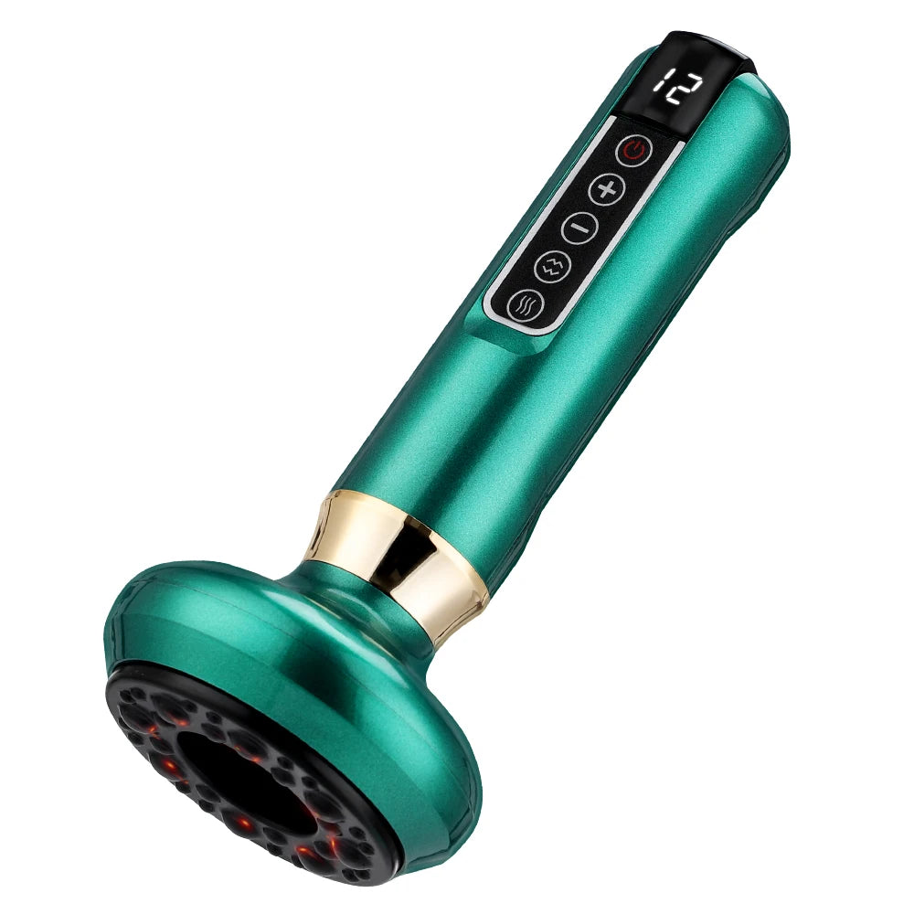 Smart Electric Cupping Massager with Heat & Gua Sha