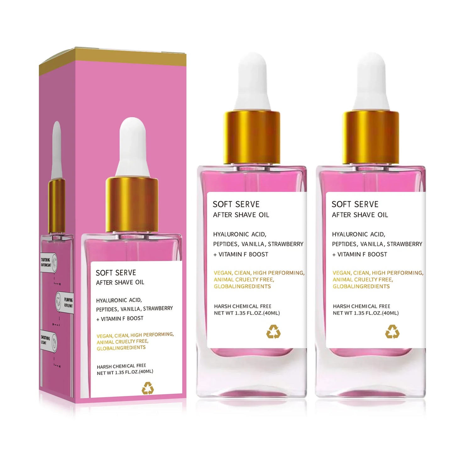 Strawberry Vanilla After Shave Oil women Serve Shave Oil Truly After Shave OilFor Smooth Skin Moisturizes Soft Skin Care