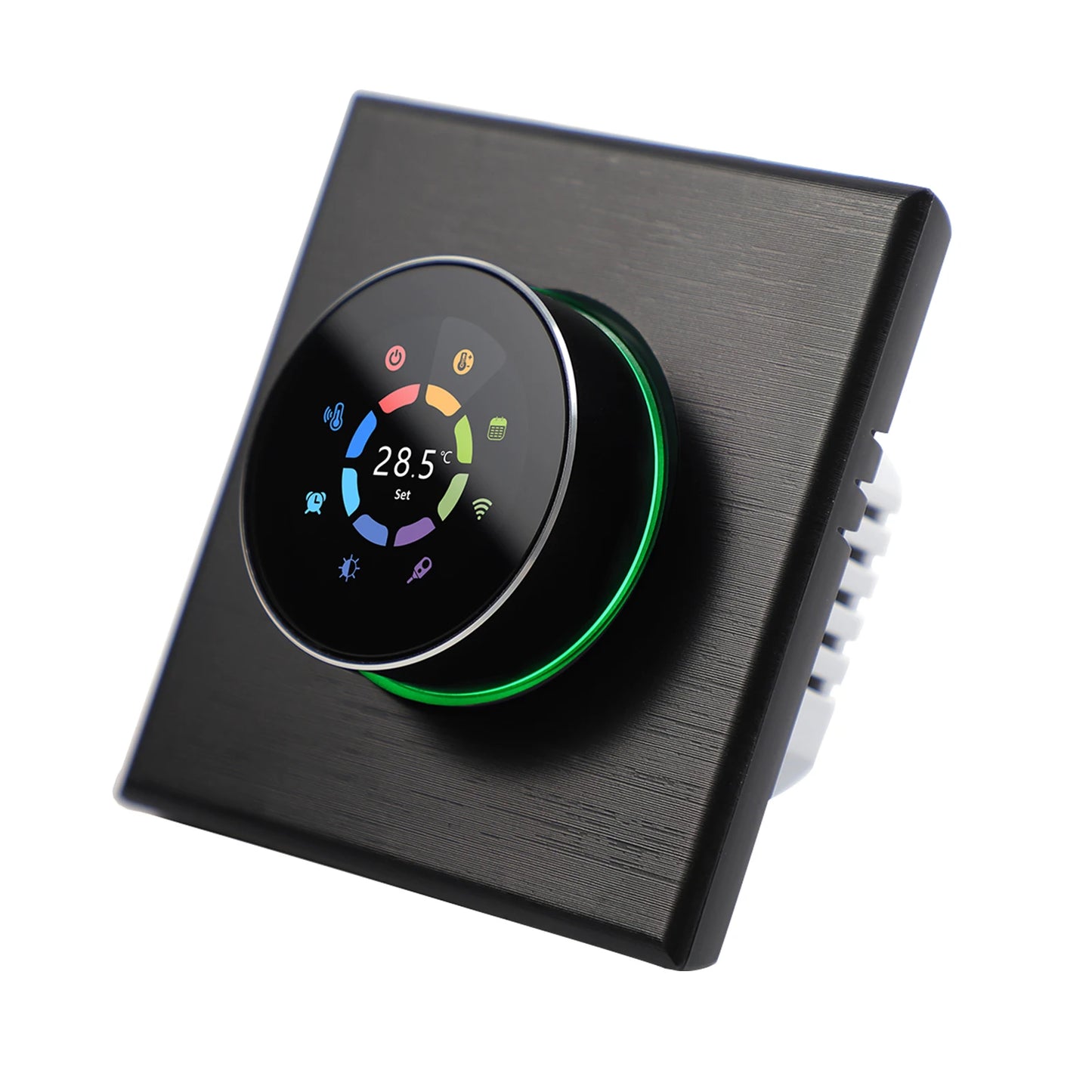 WiFi Smart Thermostat Temperature Controller Weekly Programmable Button Control/ Mobile APP/ Voice Control Compatible with Alex