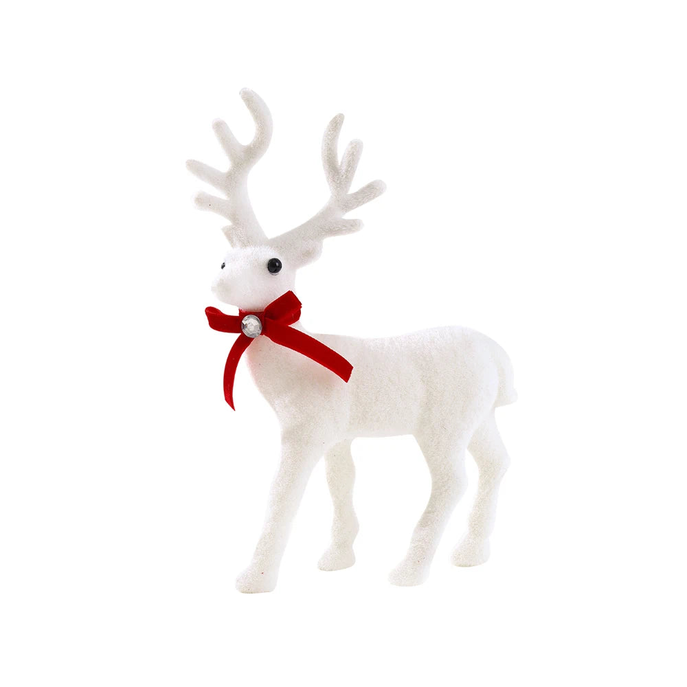1/2Pcs 16/21/26CM Elk Christmas Supplies Decoration Christmas Tree Ornaments for Home Room Decor New Year 2025 Gifts Accessories