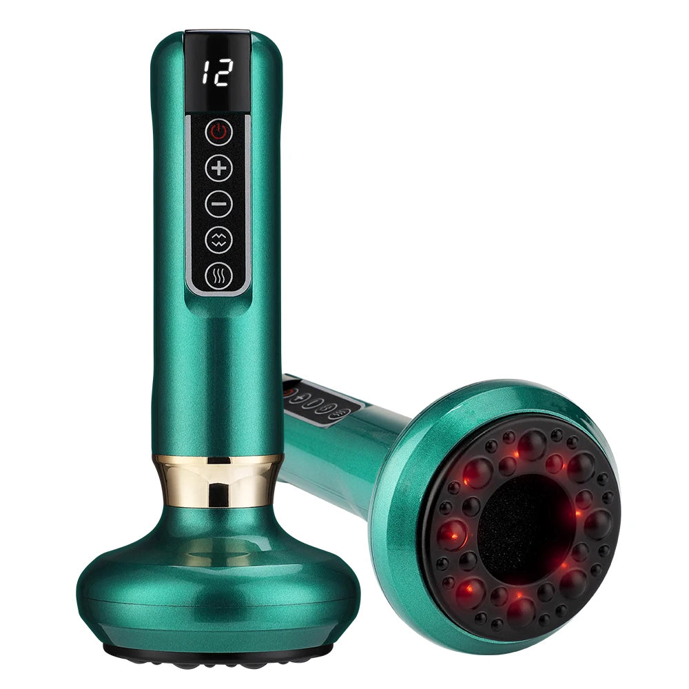 Smart Electric Cupping Massager with Heat & Gua Sha