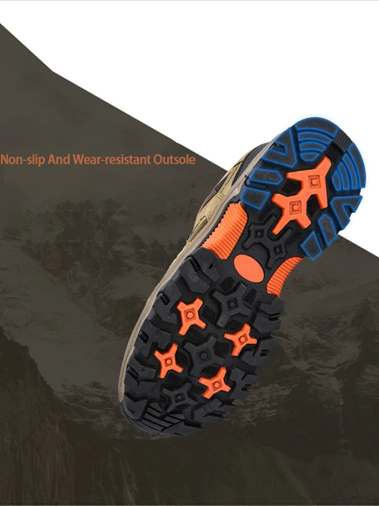 Men's Hiking Anti-velvet Outdoor Hiking Shoes Travel Hiking Sports Shoes Outdoor Sports Casual Shoes