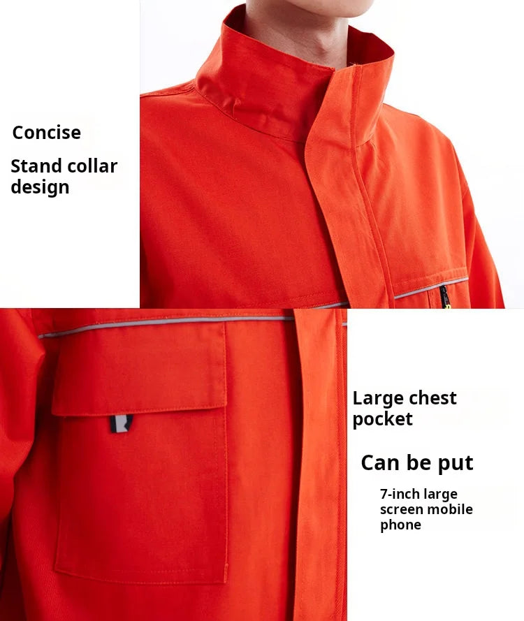 Work Overall Uniform Men Women Working Coveralls Welding Suit Car Repair Workshop Mechanic Plus Size Clothes