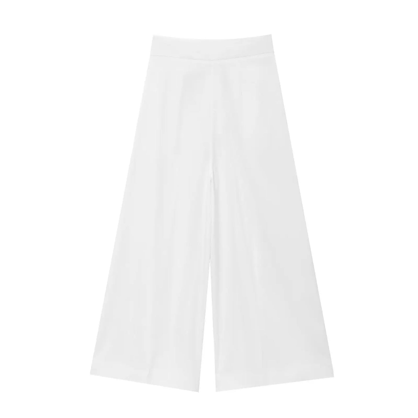 Women’s V-Neck Sleeveless Trouser Set – Summer Chic