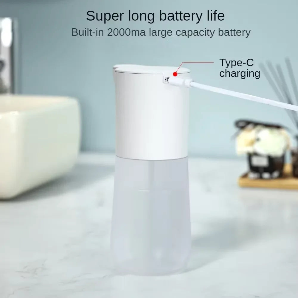 Touchless Foam Soap Dispenser – USB Rechargeable, 350ml