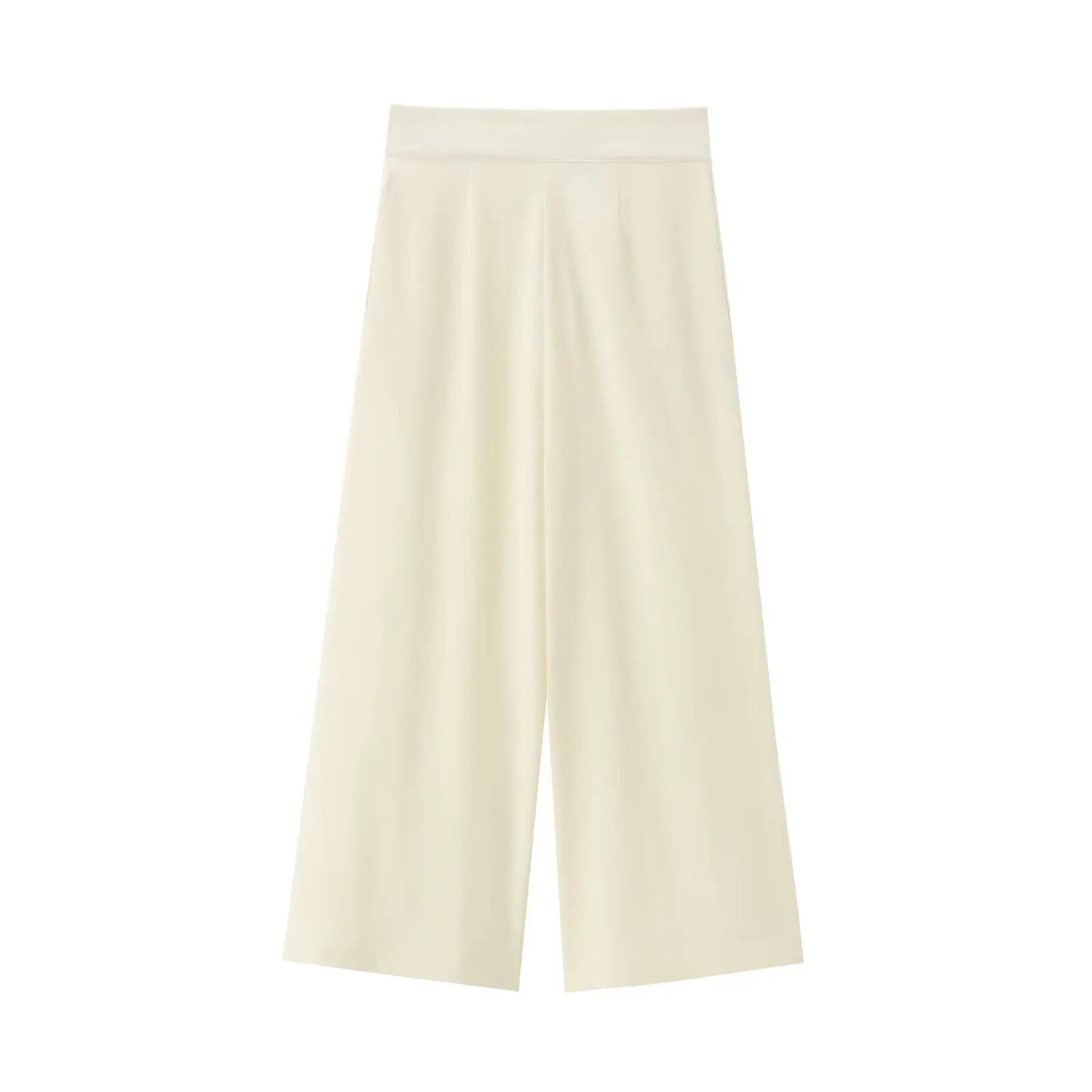 Women’s V-Neck Sleeveless Trouser Set – Summer Chic