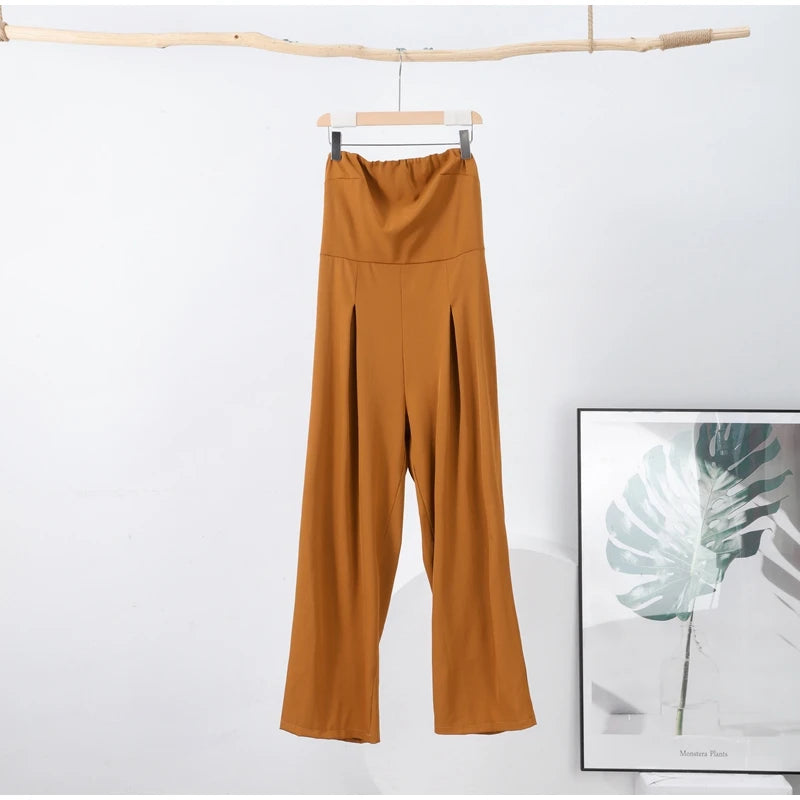 Backless Off-Shoulder Jumpsuit – Wide-Leg High Waist Summer Romper for Women