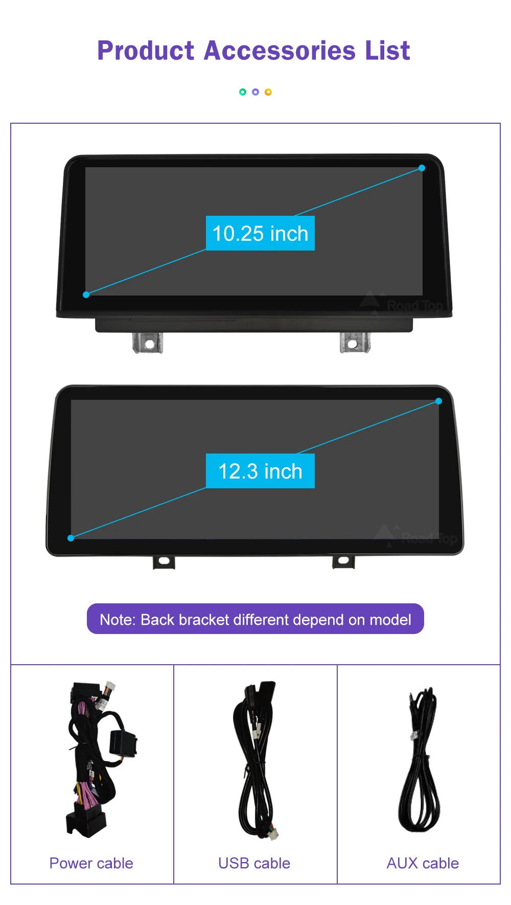 1920*720 Multimedia Touch Screen For BMW 1/2/3/4 Series F20/F21/F22/F30/F31/F33/F34/F36 Android Auto NBT System Wireless Carplay