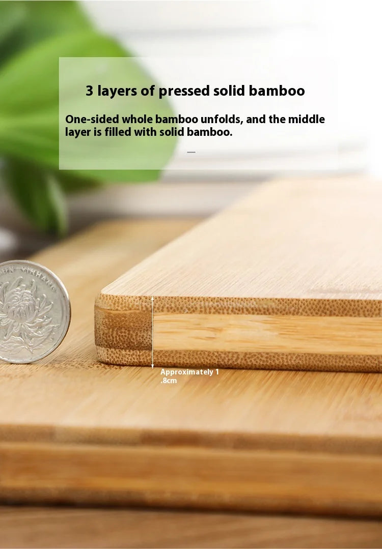 Bamboo Cutting Board – Charcuterie, Meat & Veg Prep Block
