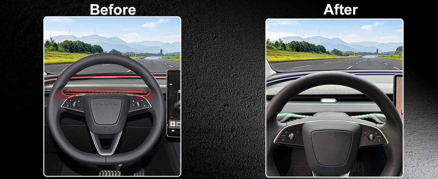 Catronics For Tesla Model 3 Highland Gear Shift Turn Stalks Gear Shifter Lever Signal Wiper Handle Shift Lever Car Accessories