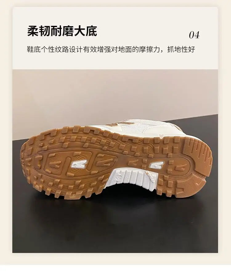 Sports Shoes for Women 2024 Spring New Super Hot Versatile Anti slip Casual Women's Shoes Soft Sole Running Little White Shoes