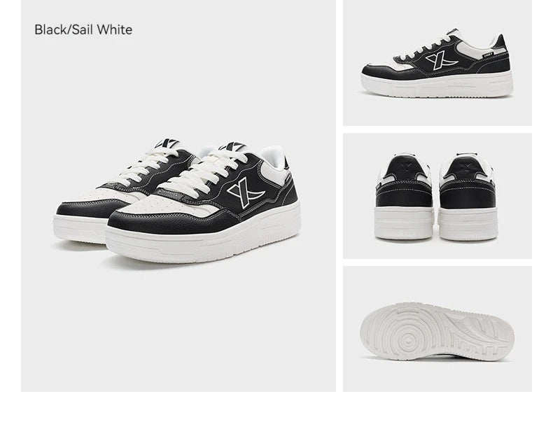 Xtep Skateboarding Shoes For Men 2024 Summer Wear-Resistant Skate Shoes Stability Soft Leisure Outdoor's Sneakers 876319310029