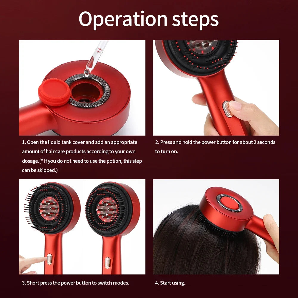 Laser Hair Growth Comb – 3-in-1 Therapy