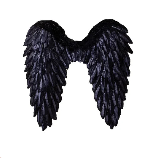 White Angel Feather Wings Festival PartyDecoration Props Scene Decoration Children Adult VictoriasSecret Fashion ShowPerformance