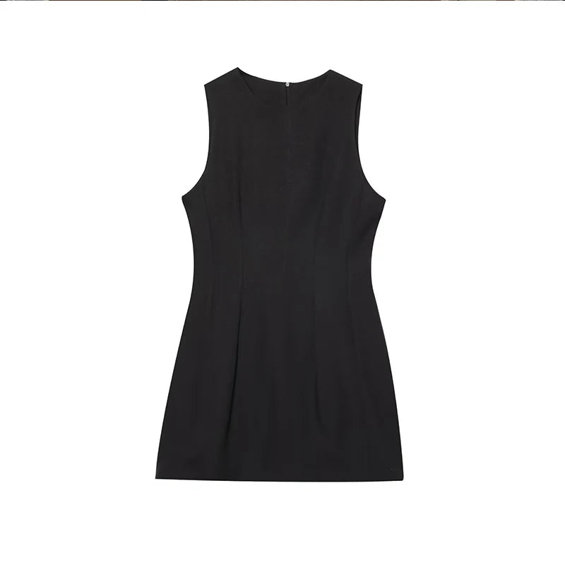 Yellow Slim Fit Mini Dress – Summer 2025 Casual Chic