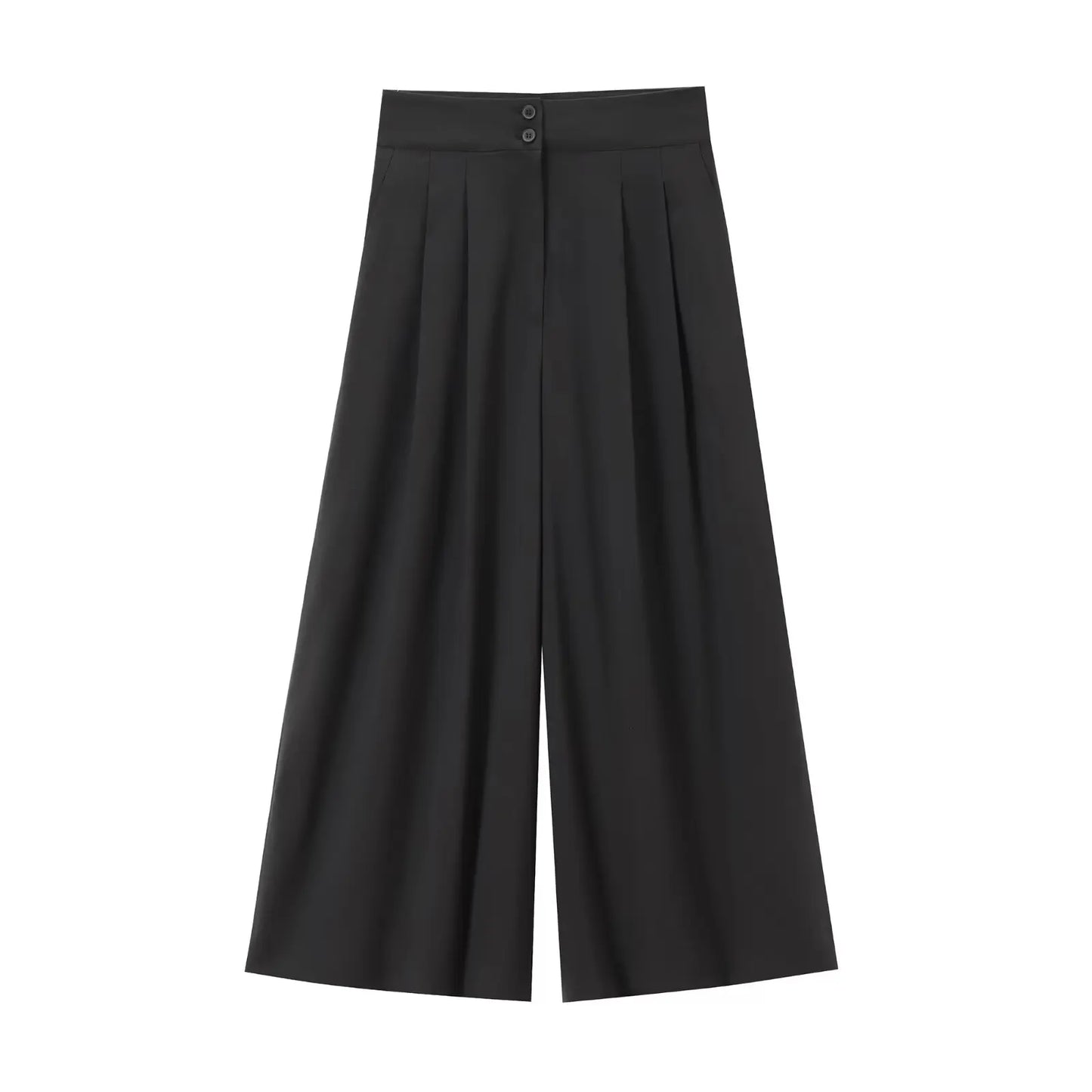 Women’s V-Neck Sleeveless Trouser Set – Summer Chic