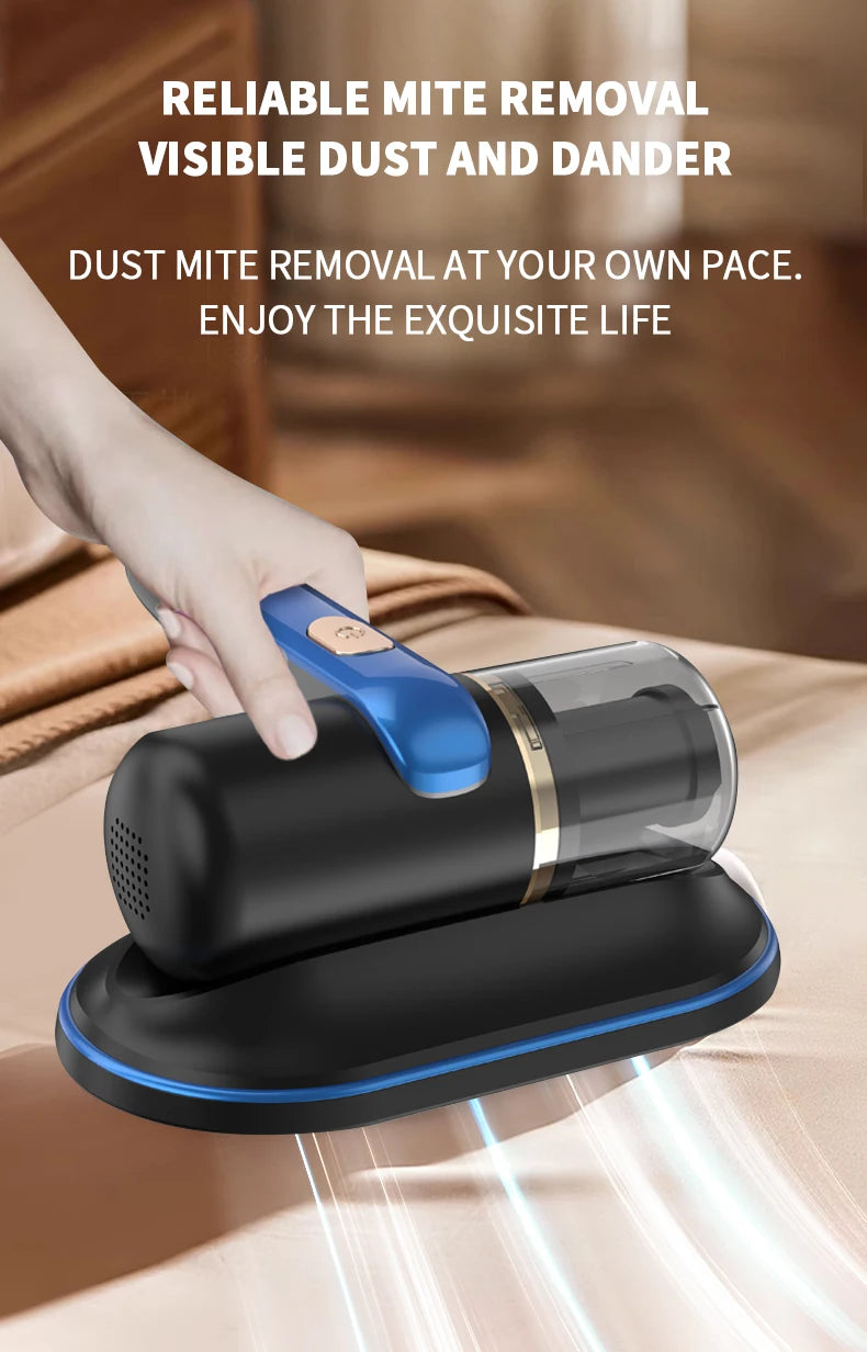 hand-held bed vacuum cleaner rechargeable mattress vacuum cleaner mattress vacuum cleaner uv sanitizing for Pillows Cribs Sofa