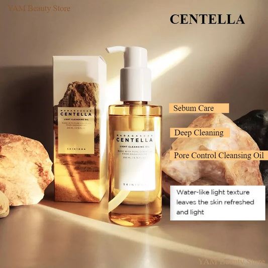 Korean Skin Care Centella Ampoule Face Wash Foam Cleanser Facial Pore Control Makeup Gentle Cleansing Oil Original Skincare Set