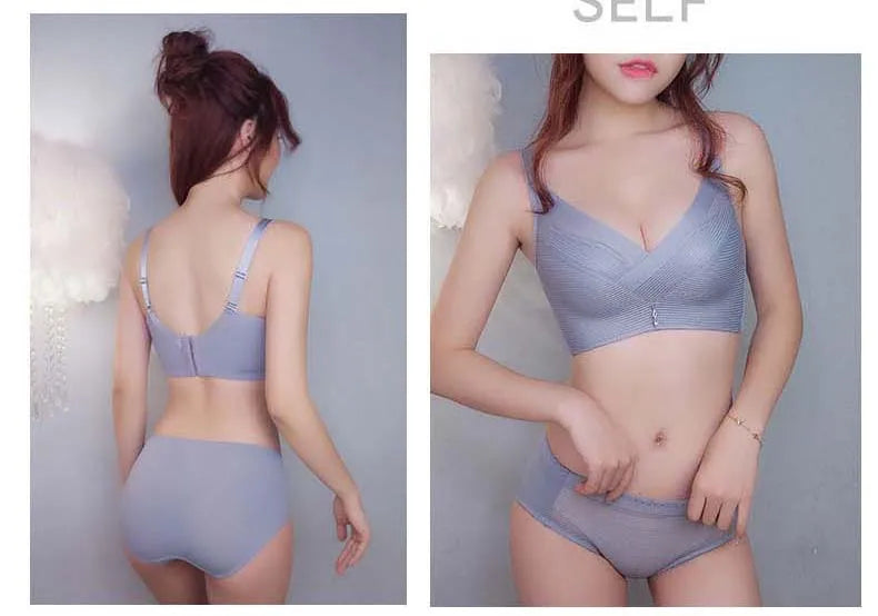 Women's Breathable Cotton Bralette – Adjustable, Seamless & Wire-Free for All-Day Comfort