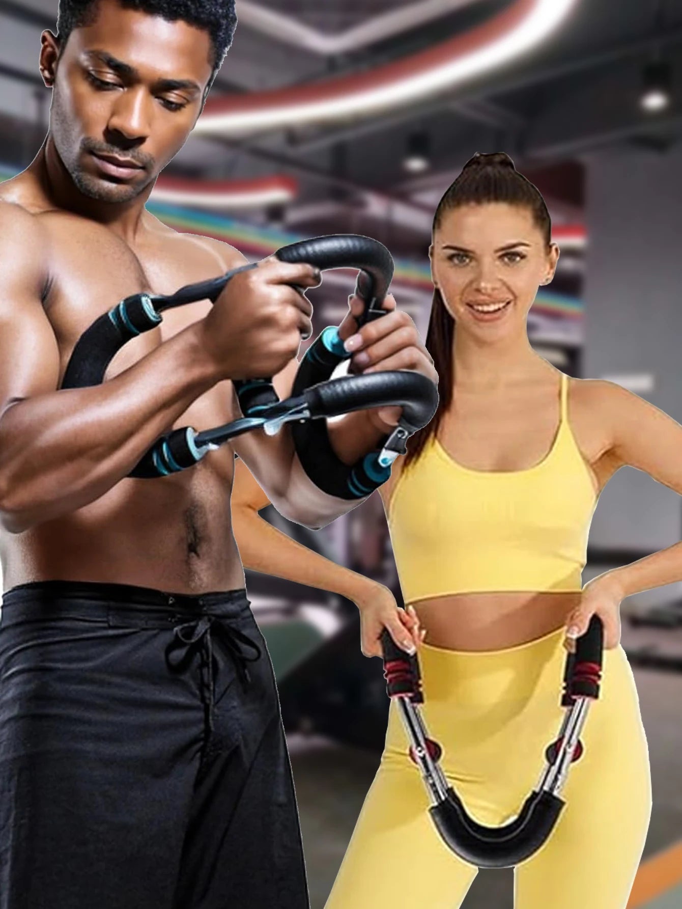 Adjustable Arm & Chest Expander – Upper Body Strength Trainer for Home & Travel Workouts