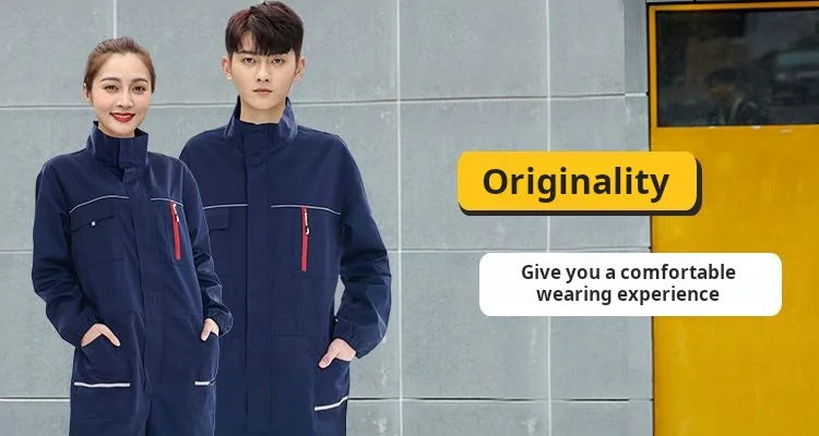 Work Overall Uniform Men Women Working Coveralls Welding Suit Car Repair Workshop Mechanic Plus Size Clothes