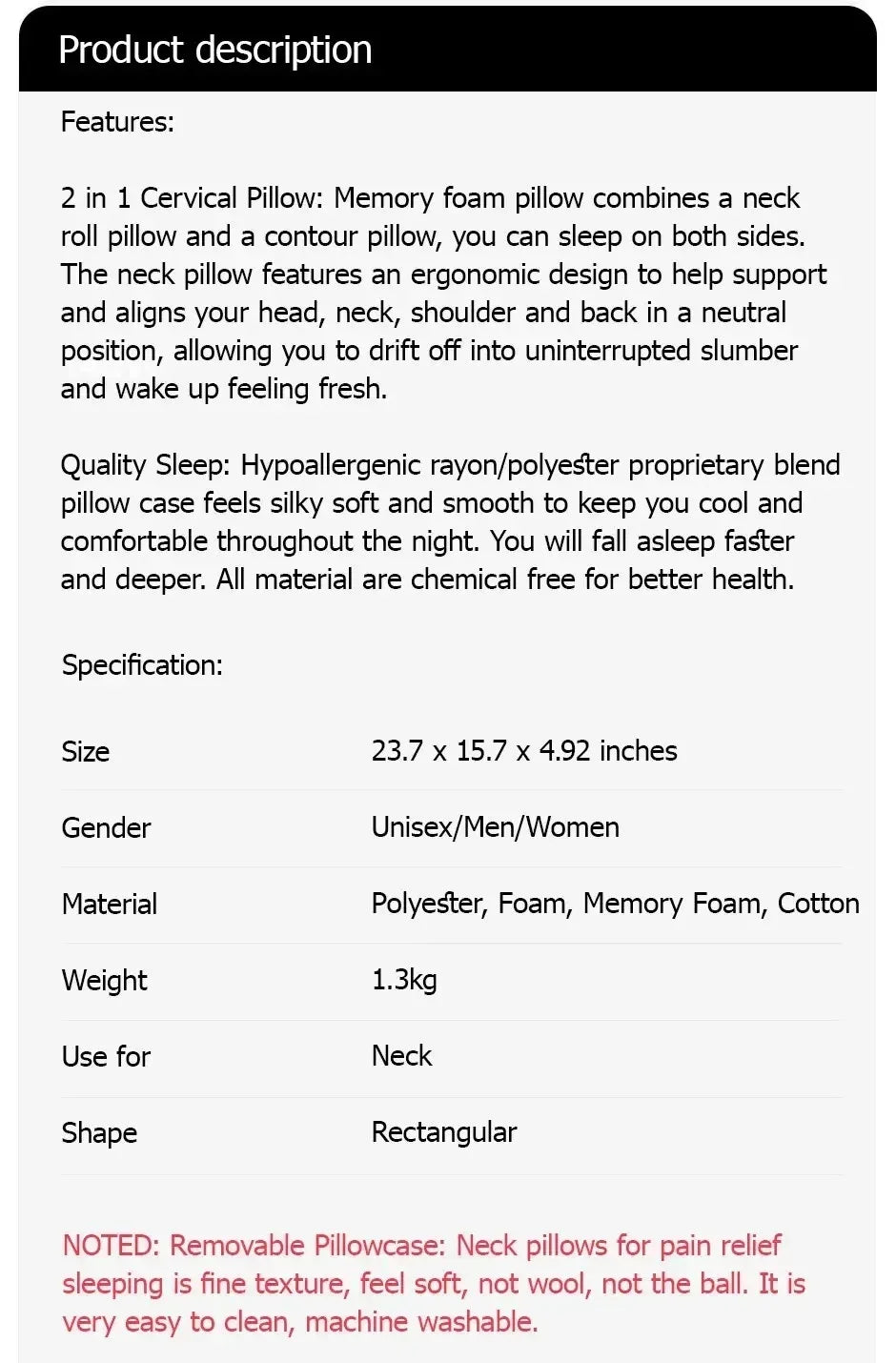 Sleep Memory Neck Pillow Butterfly Slow Rebound Comfortable Memory Foam Sleep Pillow Cervical Orthopedic Neck Massage Bed Pillow