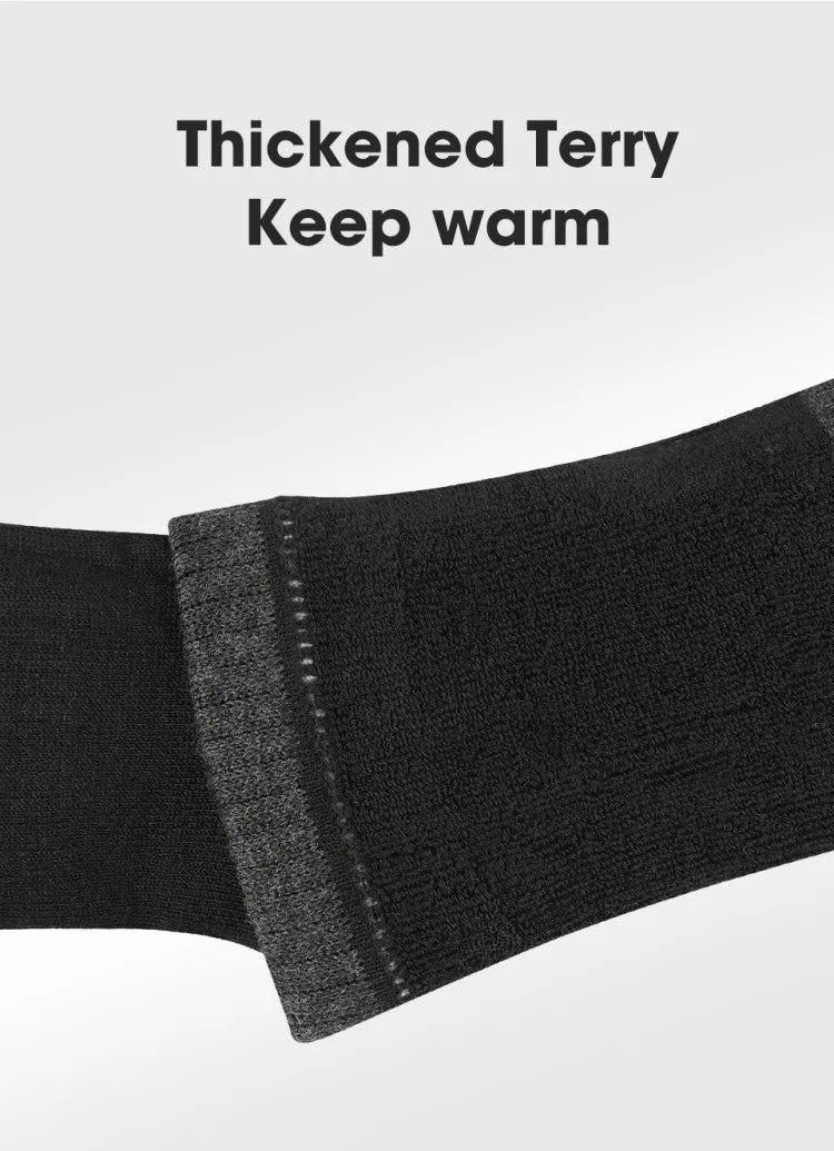 SNOW DEER Rechargeable Electric Skiing Heated Socks Winter Warm Thermal Cycling Sock Stocking Men Women For Motorcycle Cycling