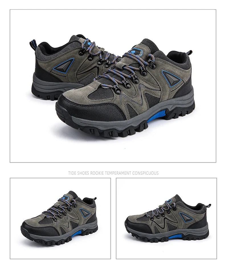 Men's Hiking Anti-velvet Outdoor Hiking Shoes Travel Hiking Sports Shoes Outdoor Sports Casual Shoes