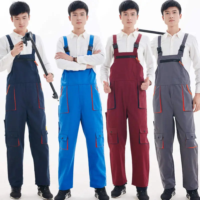 Work Overall Uniform Men Women Working Coveralls Welding Suit Car Repair Workshop Mechanic Plus Size Clothes