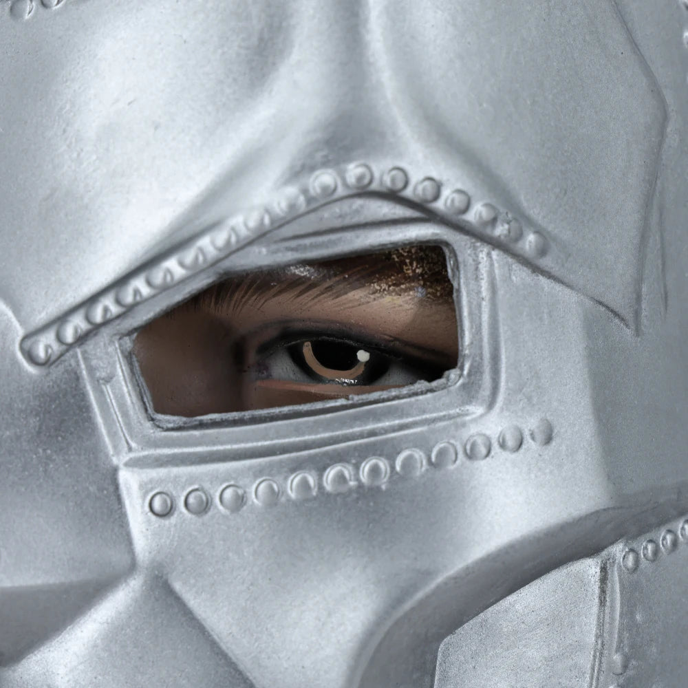 New Game Cosplay Doctor Doom Mask Latex Superhero Victor Von Doom Costume Face Masks Halloween Party Prop