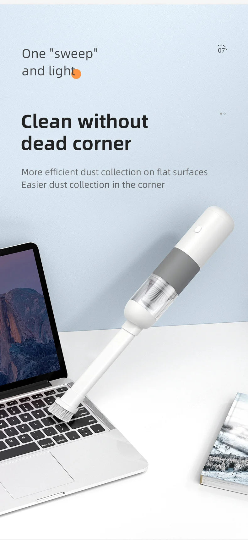 New 39800PA Wireless Car Vacuum Cleaner High Power 3 in1 Automobile Vacuum Clean Portable Handheld Vacuum Dust Catcher