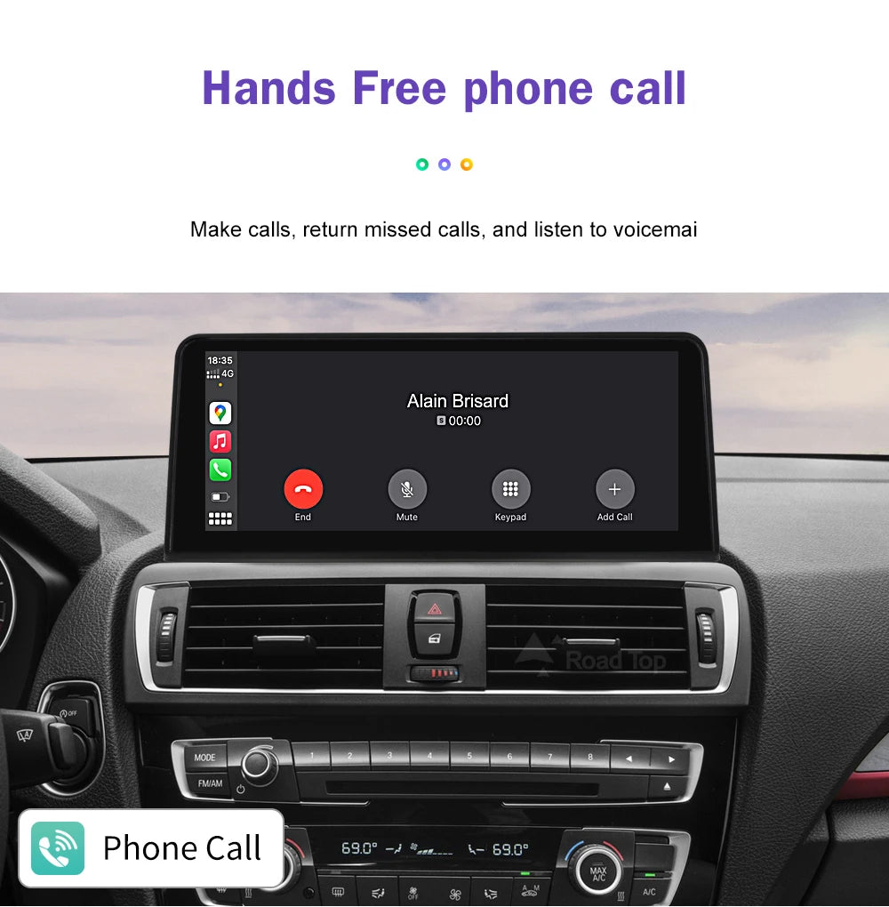 1920*720 Multimedia Touch Screen For BMW 1/2/3/4 Series F20/F21/F22/F30/F31/F33/F34/F36 Android Auto NBT System Wireless Carplay
