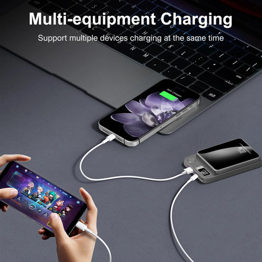 10000mAh Magnetic Wireless Power Bank 22.5W Fast Charger