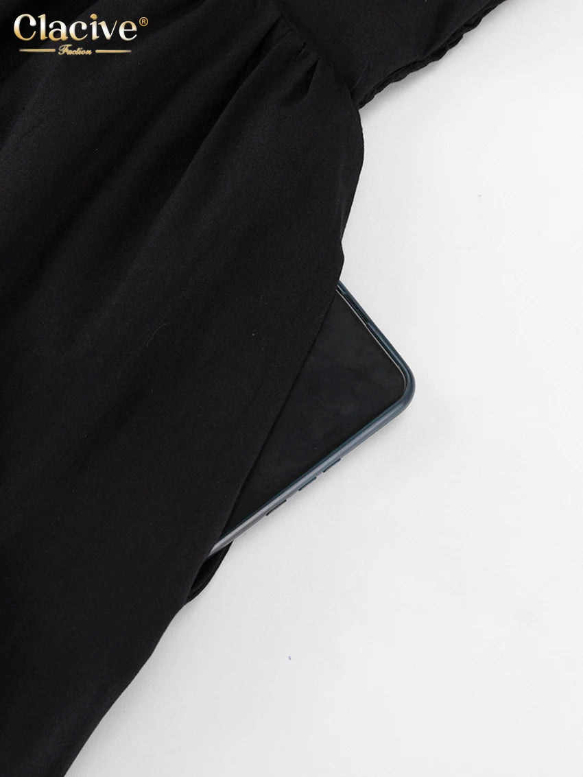 Black Cotton Sleeveless Maxi Dress β Elegant Summer Style