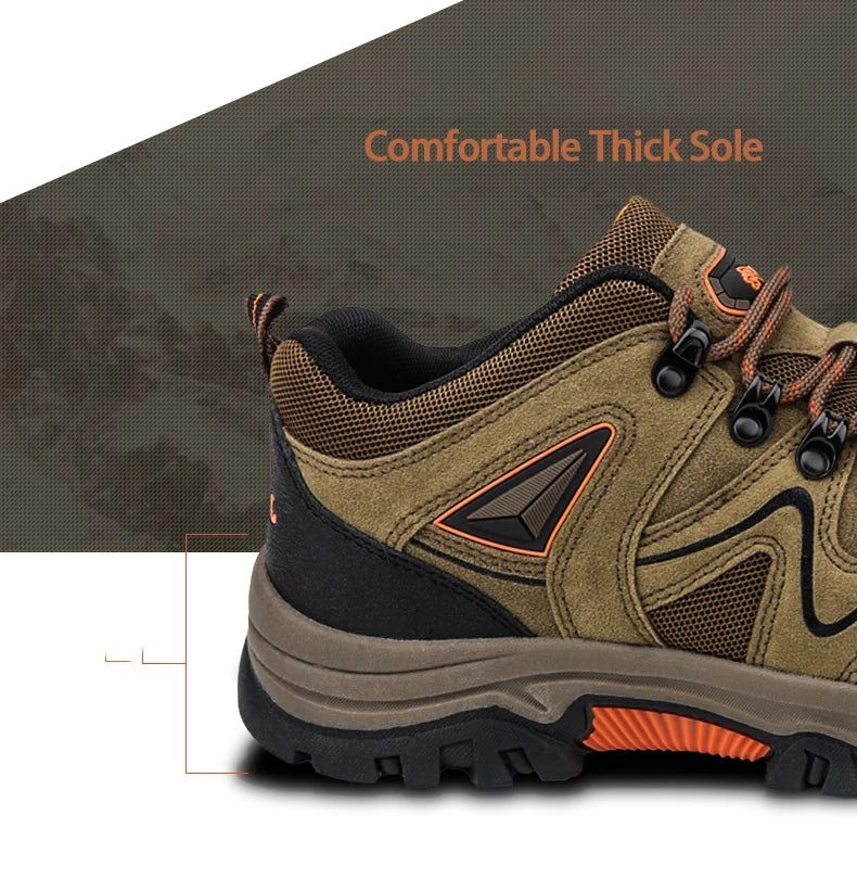 Men's Hiking Anti-velvet Outdoor Hiking Shoes Travel Hiking Sports Shoes Outdoor Sports Casual Shoes