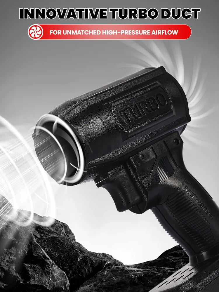 2025 New 130000RPM Rotary Car Wash Air Gun Turbo Jet Fan | Electric POWERFUL BLOWER | Handheld Violent Fan | Snow Removal Air Dryer Tool – 50% OFF