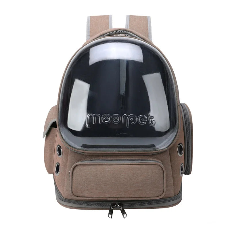 Transparent Cat Carrier Backpack – Breathable Travel Bag