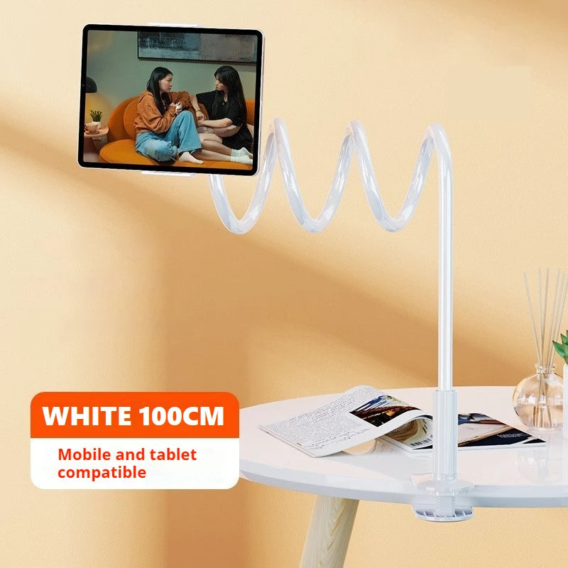 Tablet Stand for Desk Clip Rotating Lazy Flexible Gooseneck Clamp Universal Long Arm Mount for Ipad Bed Desk Mobile Phone Holder