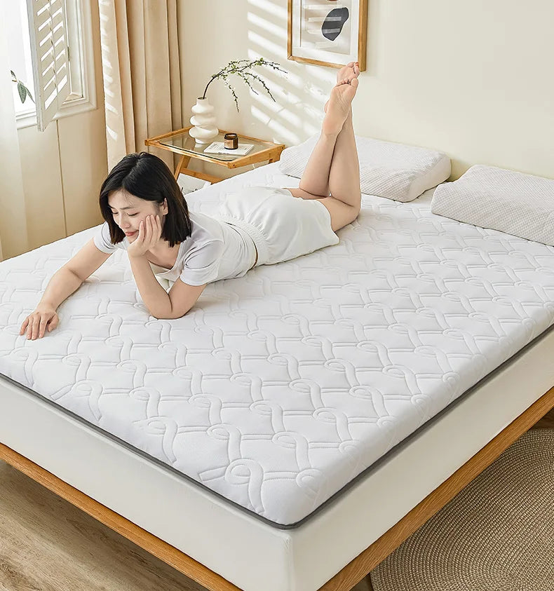Home Use Soft Latex Foam Mattr Foldable Single Person Sponge Pad for Renting Aparents Student Dormi Floor Mat