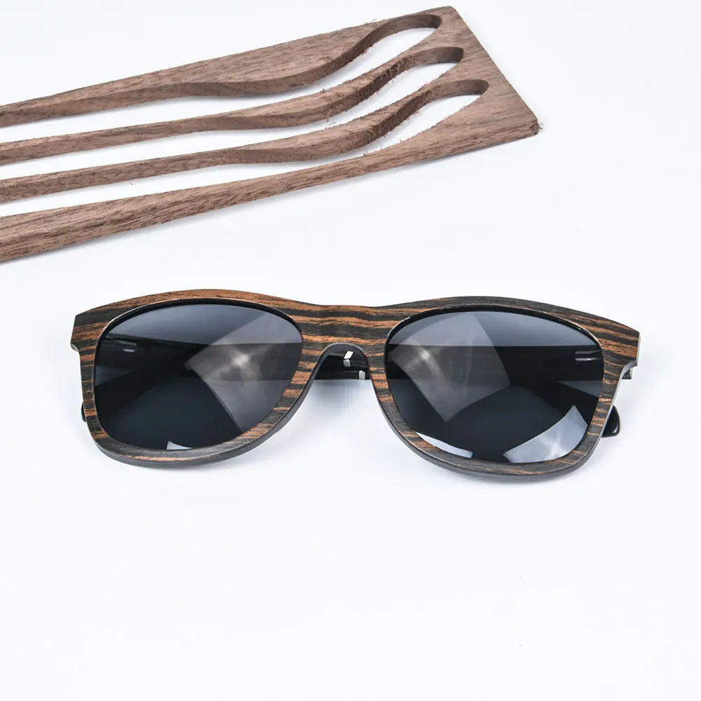 SHINU Wooden Polarized Sunglasses – Handmade UV400 Eyewear for Men & Women