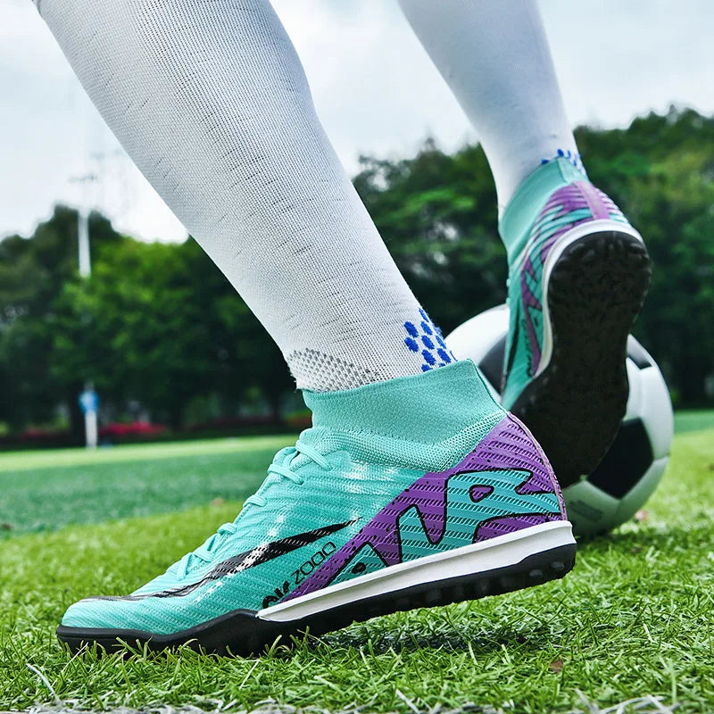 Original New Men Football Shoes Professional Football Shoes Society Cleats Indoor Fast Soccer Shoes Training Football Boots