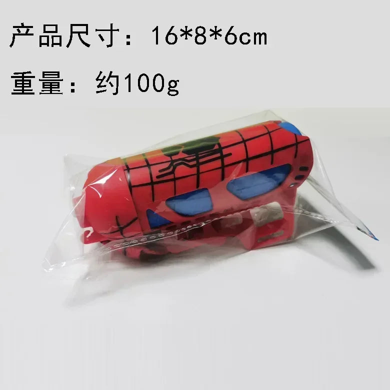 1-2set Disney Spiderman Cosplay Launcher Water gun Gloves Web Shooters Figure Toy Halloween Prop Toys For kid Wrist Launcher