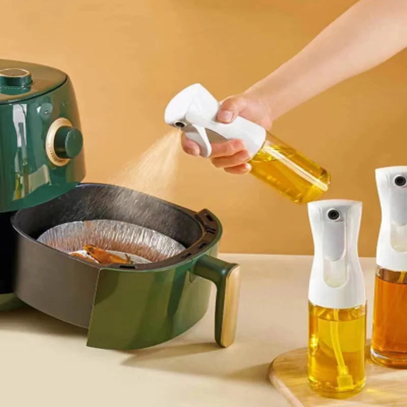 200ml/300ml Kitchen Oil Spray Bottle – Olive Oil Dispenser for Cooking & BBQ