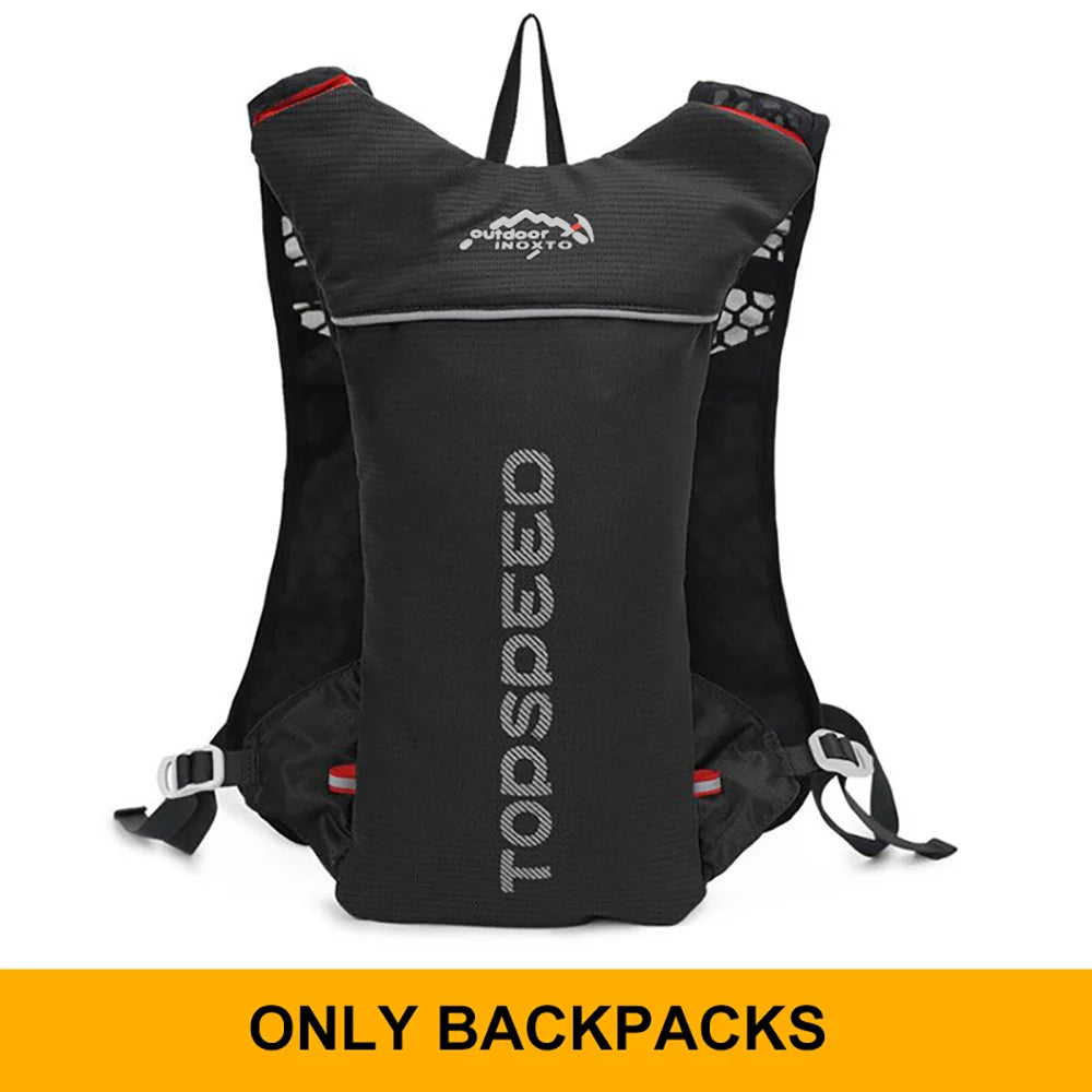 5L Ultralight Hydration Running Vest – Breathable Marathon & Cycling Backpack with 2×500ML Bottles