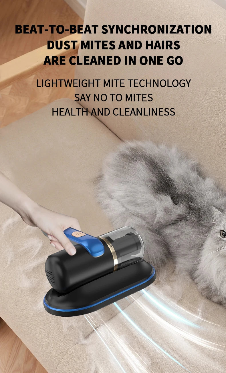 hand-held bed vacuum cleaner rechargeable mattress vacuum cleaner mattress vacuum cleaner uv sanitizing for Pillows Cribs Sofa