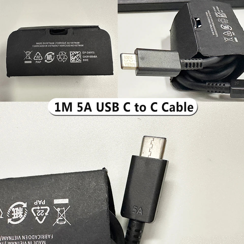 Ep-Ta800 Samsung 25w Pd Supercharger Usbc Charger Adaptador Galaxy S25 S24 FE S23 S22 S21 A54 A34 M54 Type C Fast Charging Cable