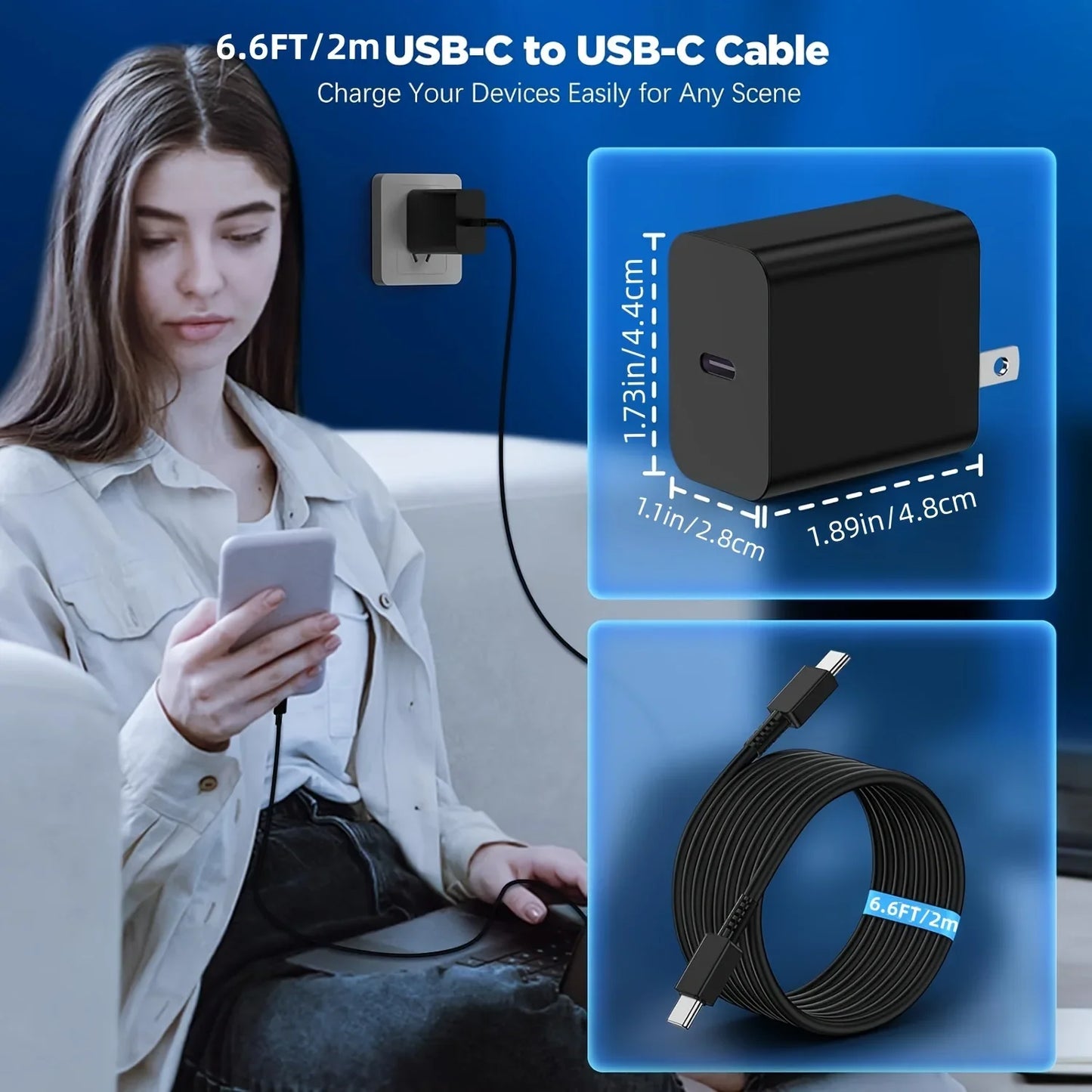 2-Pack 45W Samsung Fast Charger