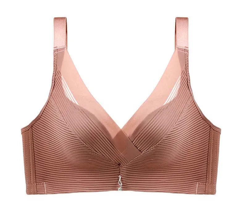 Women's Breathable Cotton Bralette – Adjustable, Seamless & Wire-Free for All-Day Comfort