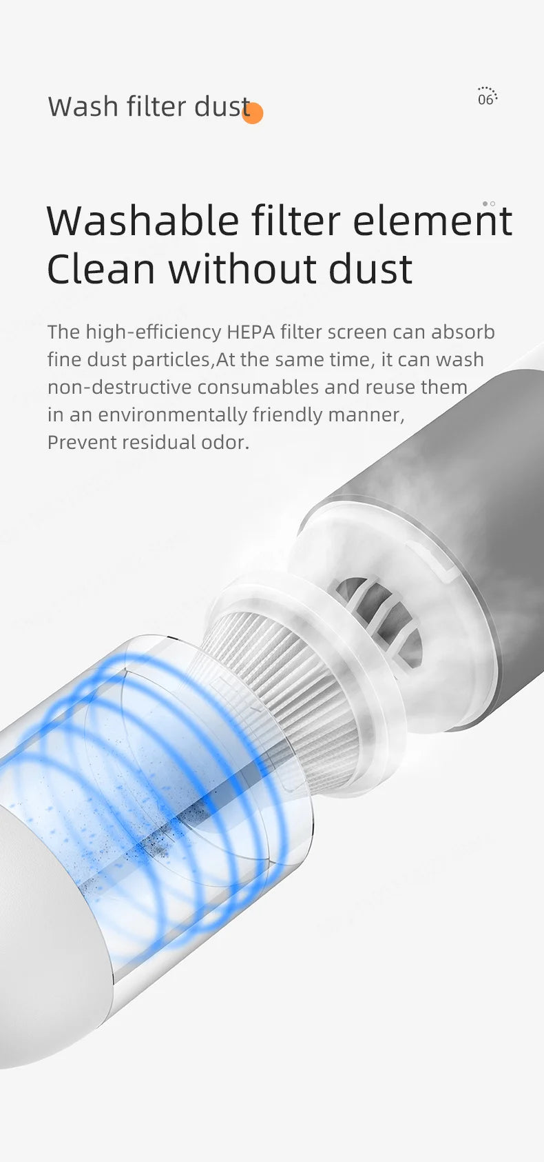New 39800PA Wireless Car Vacuum Cleaner High Power 3 in1 Automobile Vacuum Clean Portable Handheld Vacuum Dust Catcher