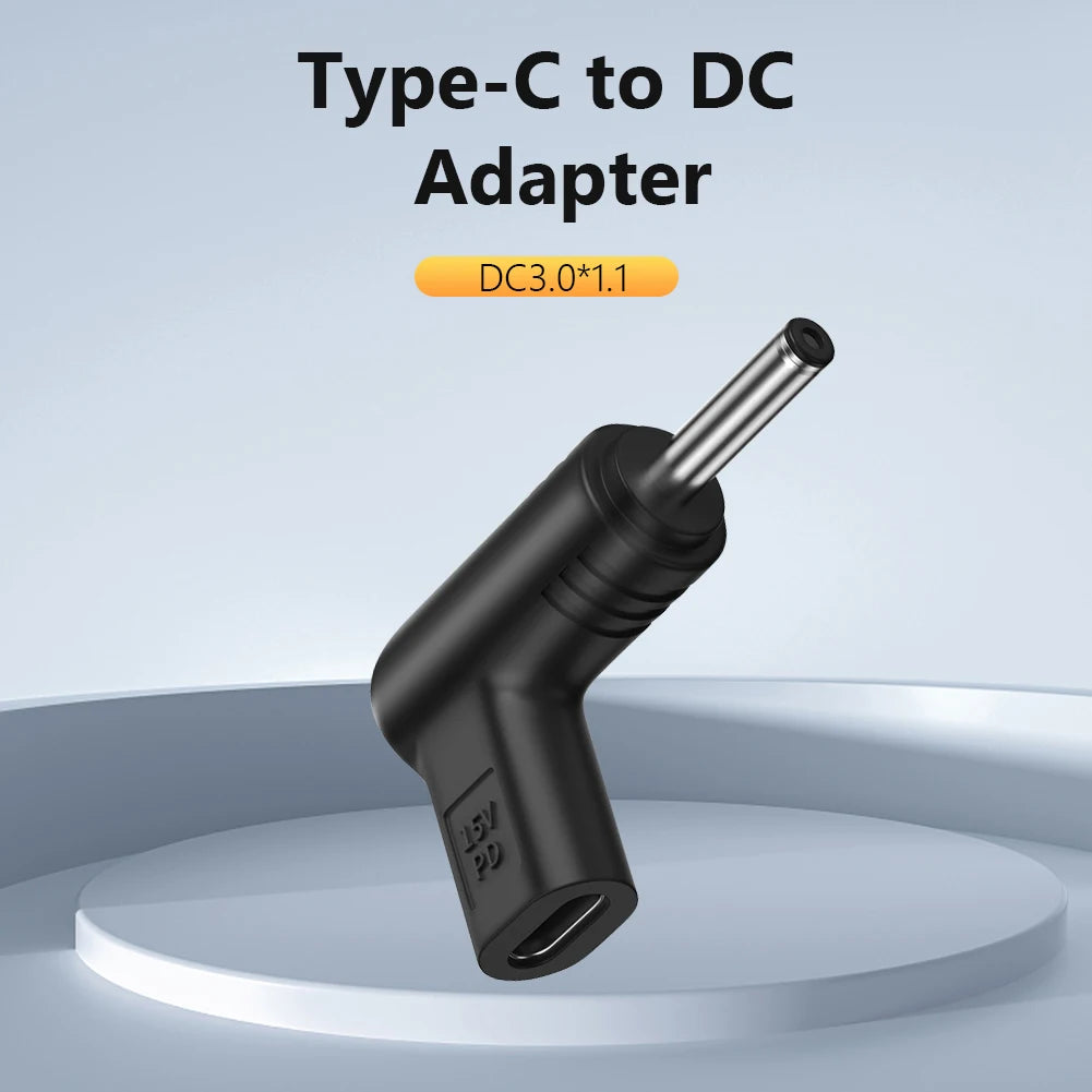 USB C PD to DC Power Connector Universal Type C to DC Jack Plug Charging Adapter Converter for Router Tablet PD 15V 19V 12V
